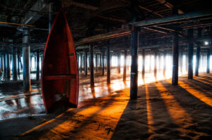 Under the Santa Monica Pier